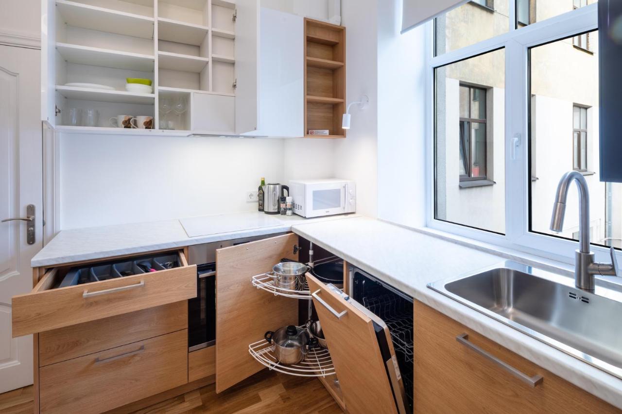 Brivibas House Design Apartments In City Center 리가 외부 사진