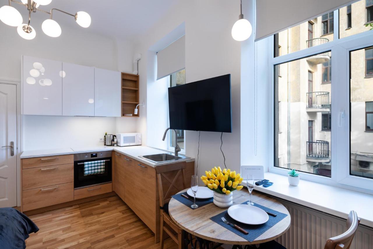 Brivibas House Design Apartments In City Center 리가 외부 사진
